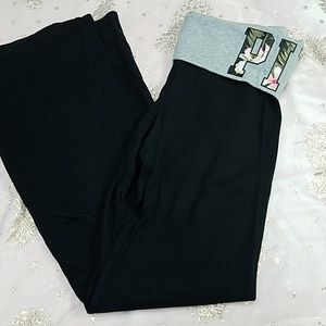 Victorias secret pink bootcut yoga pants